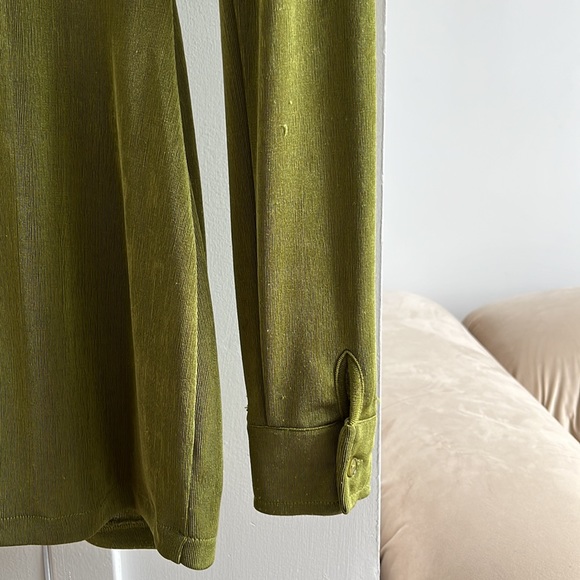 With Jean - Andy Dress Forest Green XS - Picture 7 of 11